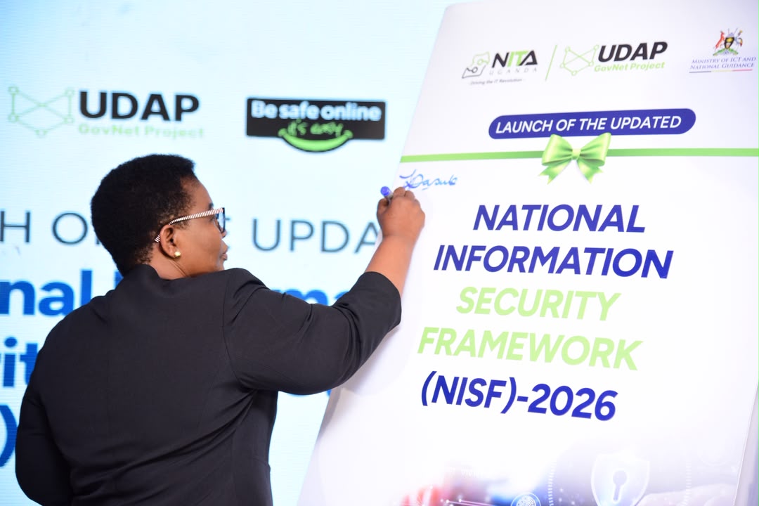 HON. LUMUMBA LAUNCHES UPDATED NATIONAL INFORMATION SECURITY FRAMEWORK (NISF) 2026 TO STRENGTHEN UGANDA'S CYBERSECURITY